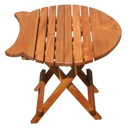 Chic Teak Fish Outdoor Picnic Table | Walmart (US)