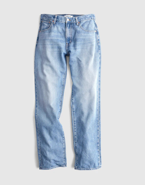 The Dean Easy Straight Jean in Airy Denim | Madewell
