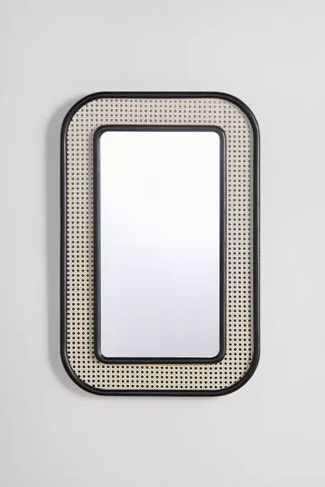Mabelle Rattan Mirror | Urban Outfitters (US and RoW)