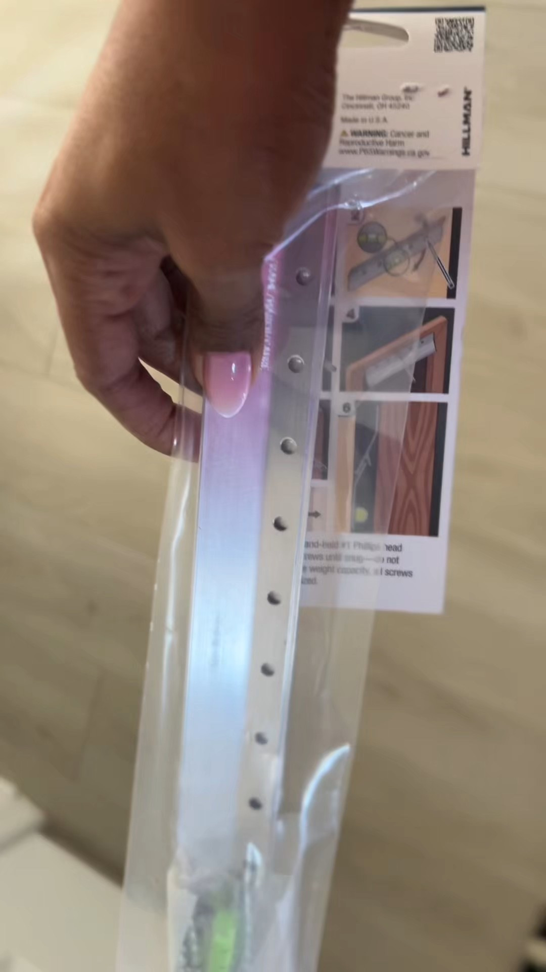 This saved me so much time.

Using a French cleat to hang my canvas without over-measuring or guessing where holes should go.

Smart tools like this make hanging art so much easier.

#LTKHome
