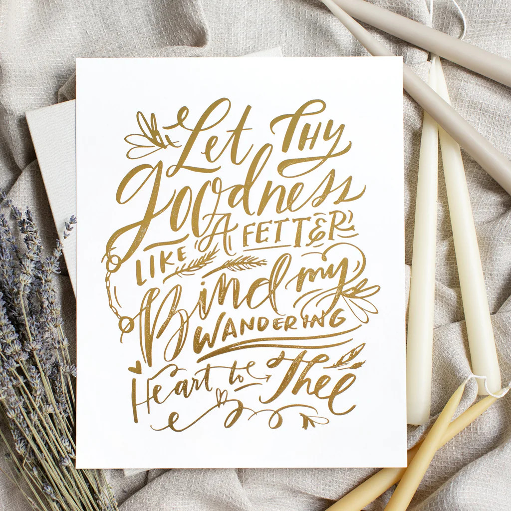 Bind My Wandering Heart | Lindsay Letters, LLC