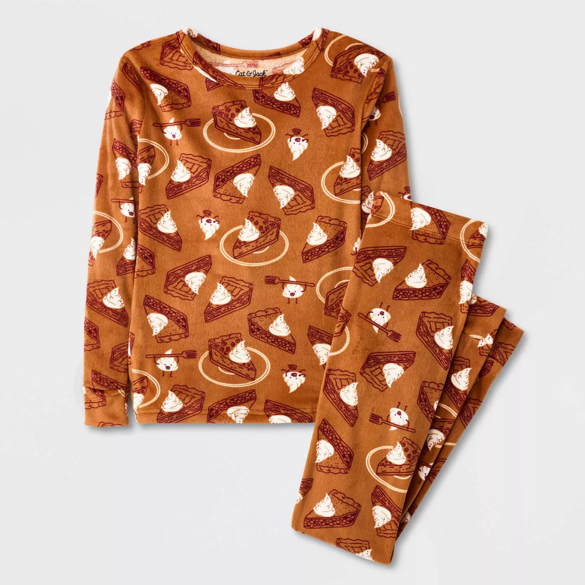 Kids' 2pc Long Sleeve Snuggly Soft Pajama Set - Cat & Jack™ | Target