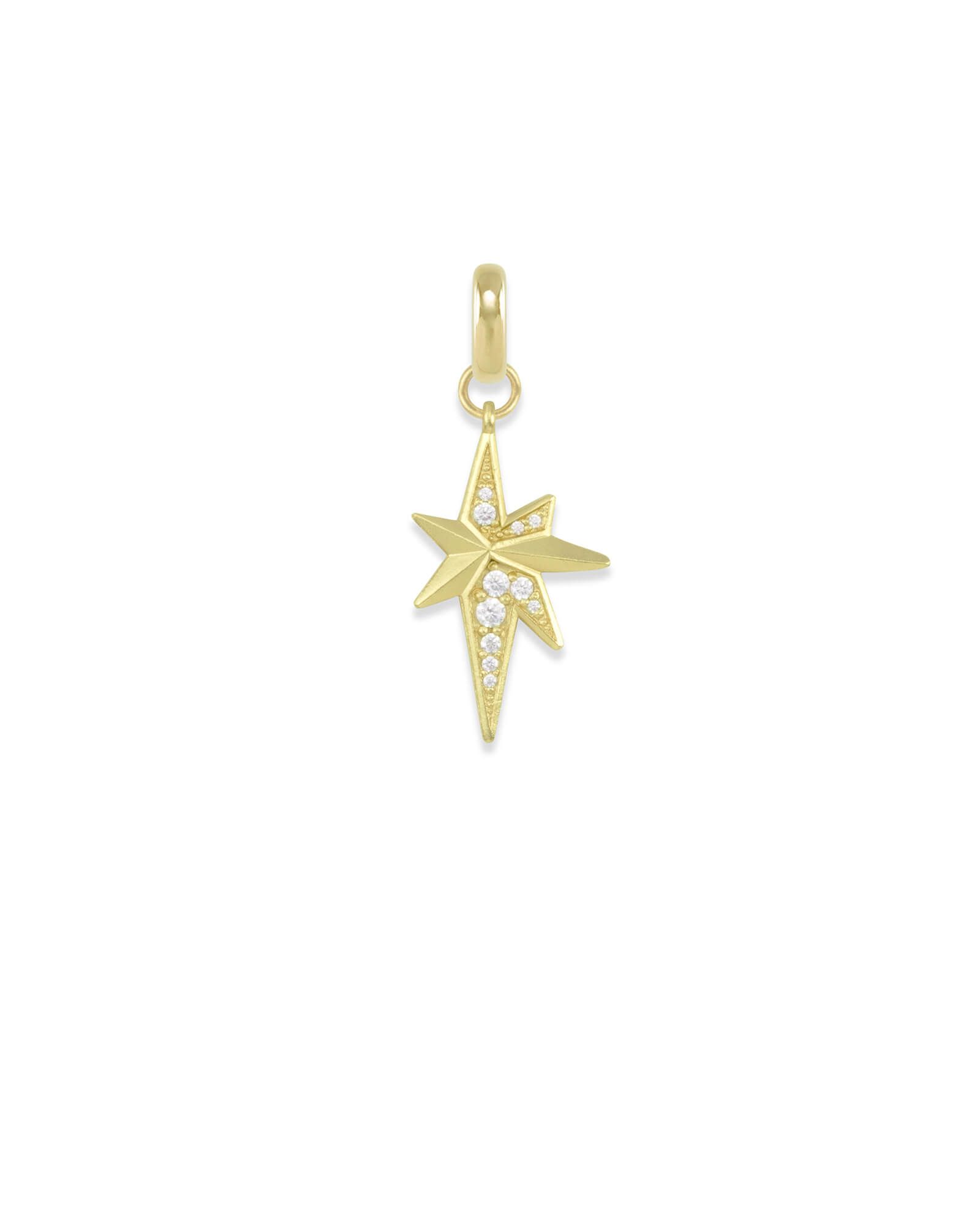 North Star Charm in Gold | Kendra Scott