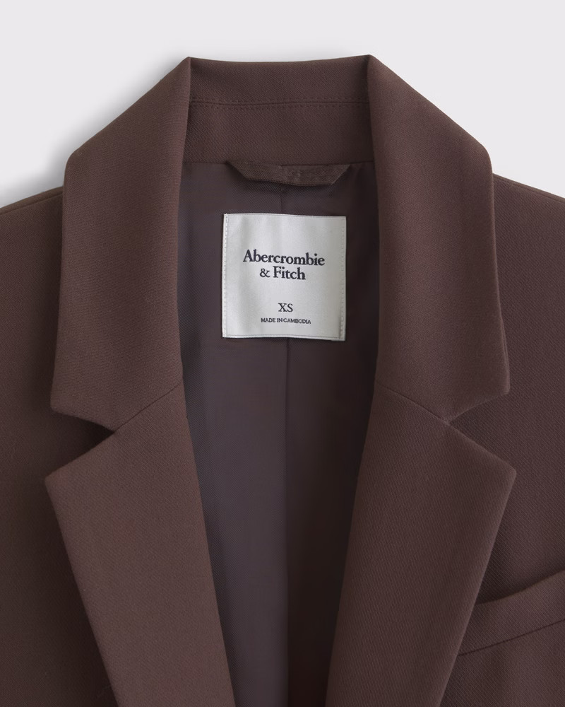 Classic Suiting Blazer | Abercrombie & Fitch (US)