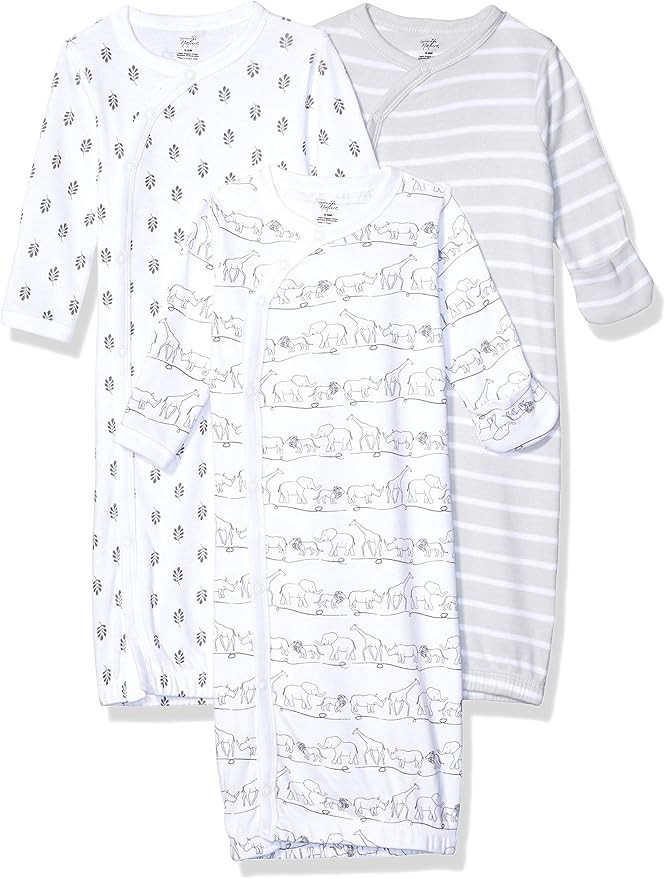 Touched by Nature Baby Organic Cotton Kimono Gowns | Amazon (US)