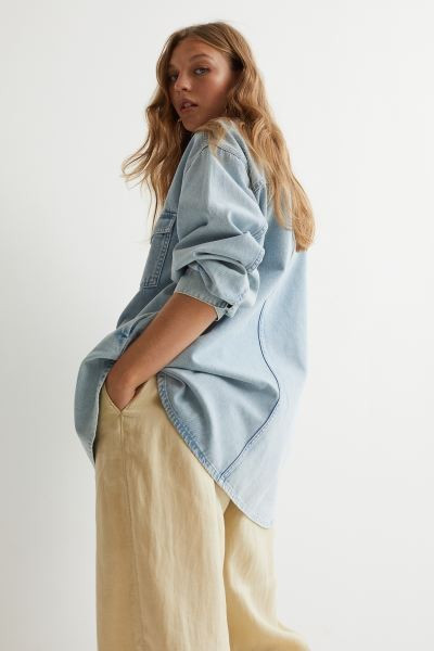 Denim Shirt Jacket | H&M (US + CA)