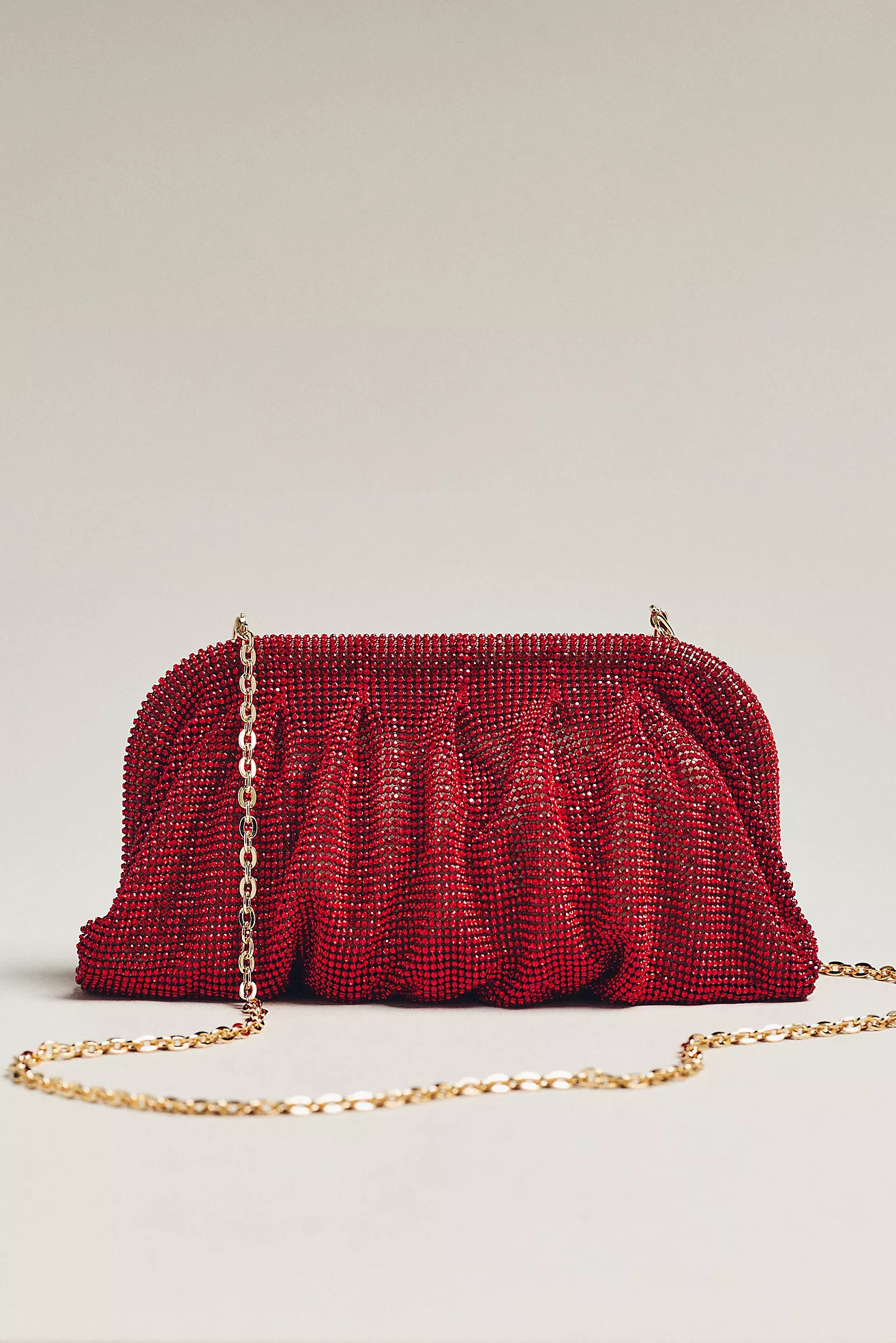Rae of Light Crystal Embellished Clutch | Anthropologie (US)