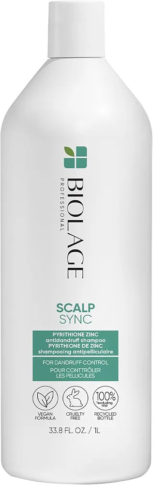 Biolage Scalp Sync Anti-Dandruff Shampoo | Targets Dandruff, Controls the Appearance of Flakes & ... | Amazon (US)