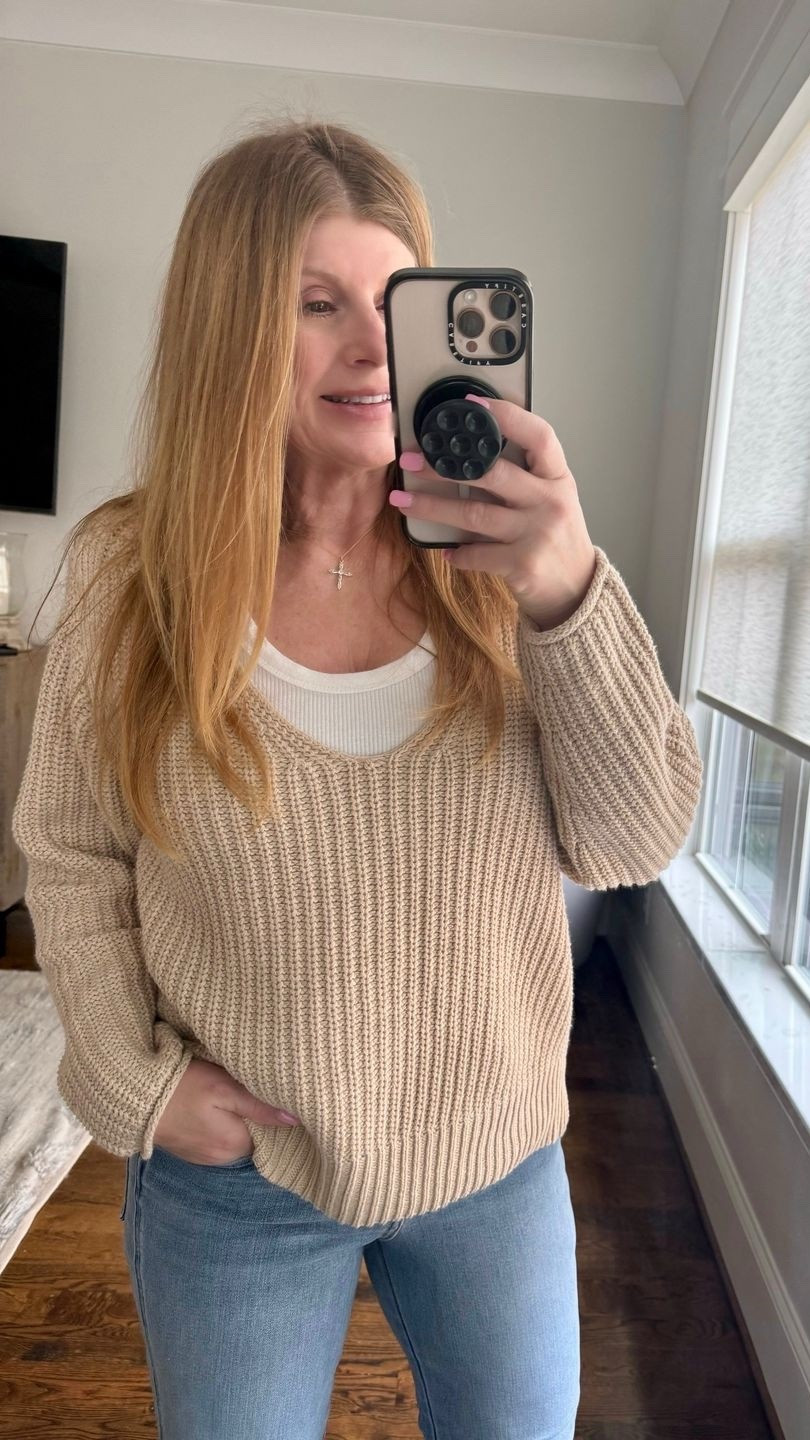 Spring Sweater @Target 
Wide V-Neck Sweater
#affordablefashion #targetfashionfinds #easystyle #neutralsweater #LTKOver50


#LTKOver40 #LTKTravel #LTKmomlife