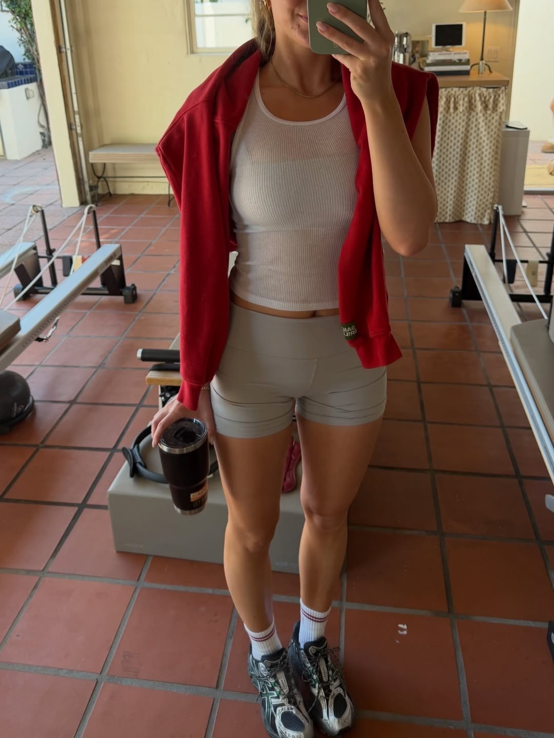 Pilates outfit!

#LTKdayinmylife #LTKActive #LTKfitnessgoals