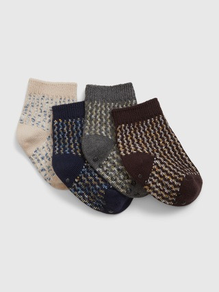 Toddler Boot Socks (4-Pack) | Gap (US)