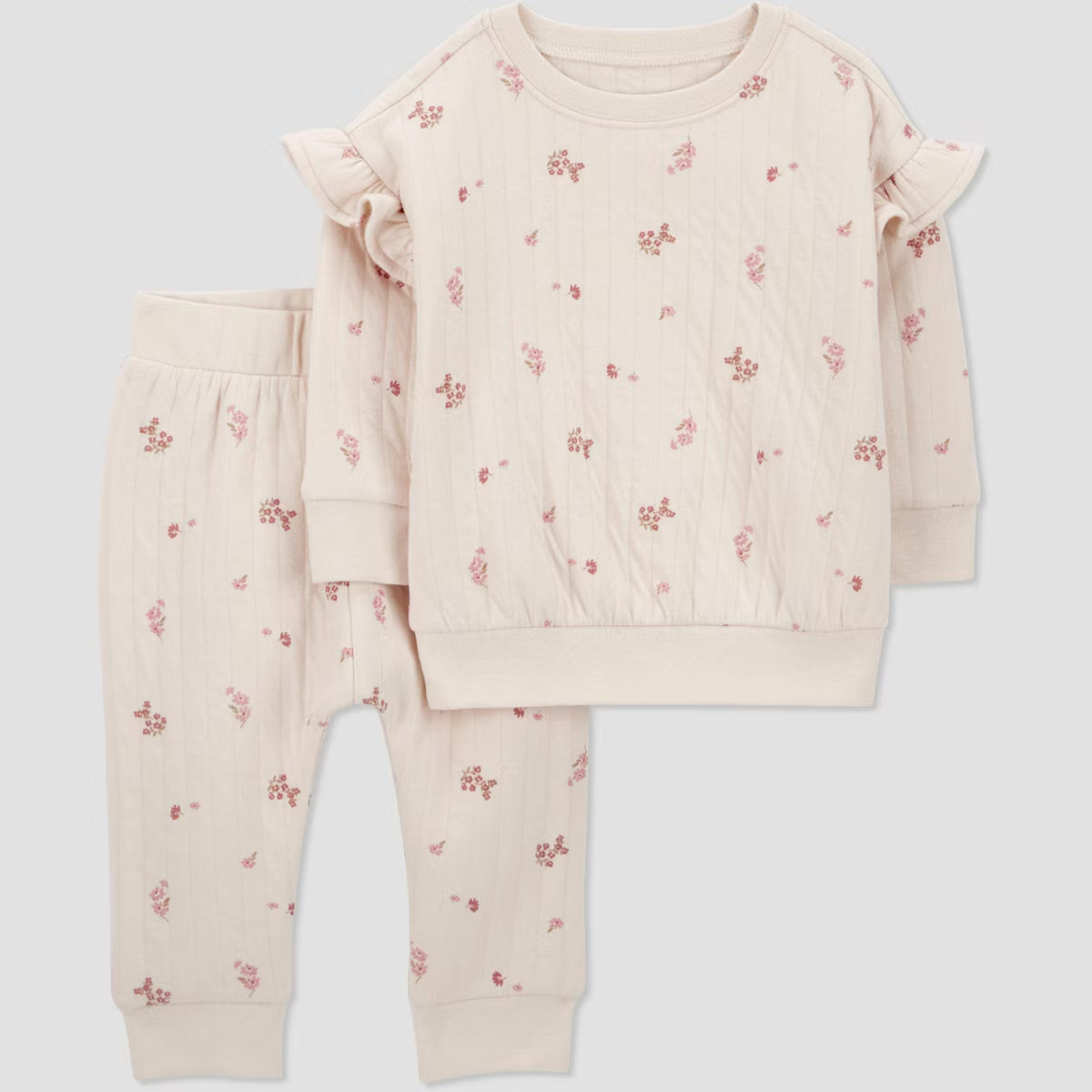 Carter's Just One You® Baby Girls' Floral Coordinate Set - Pink/Cream | Target