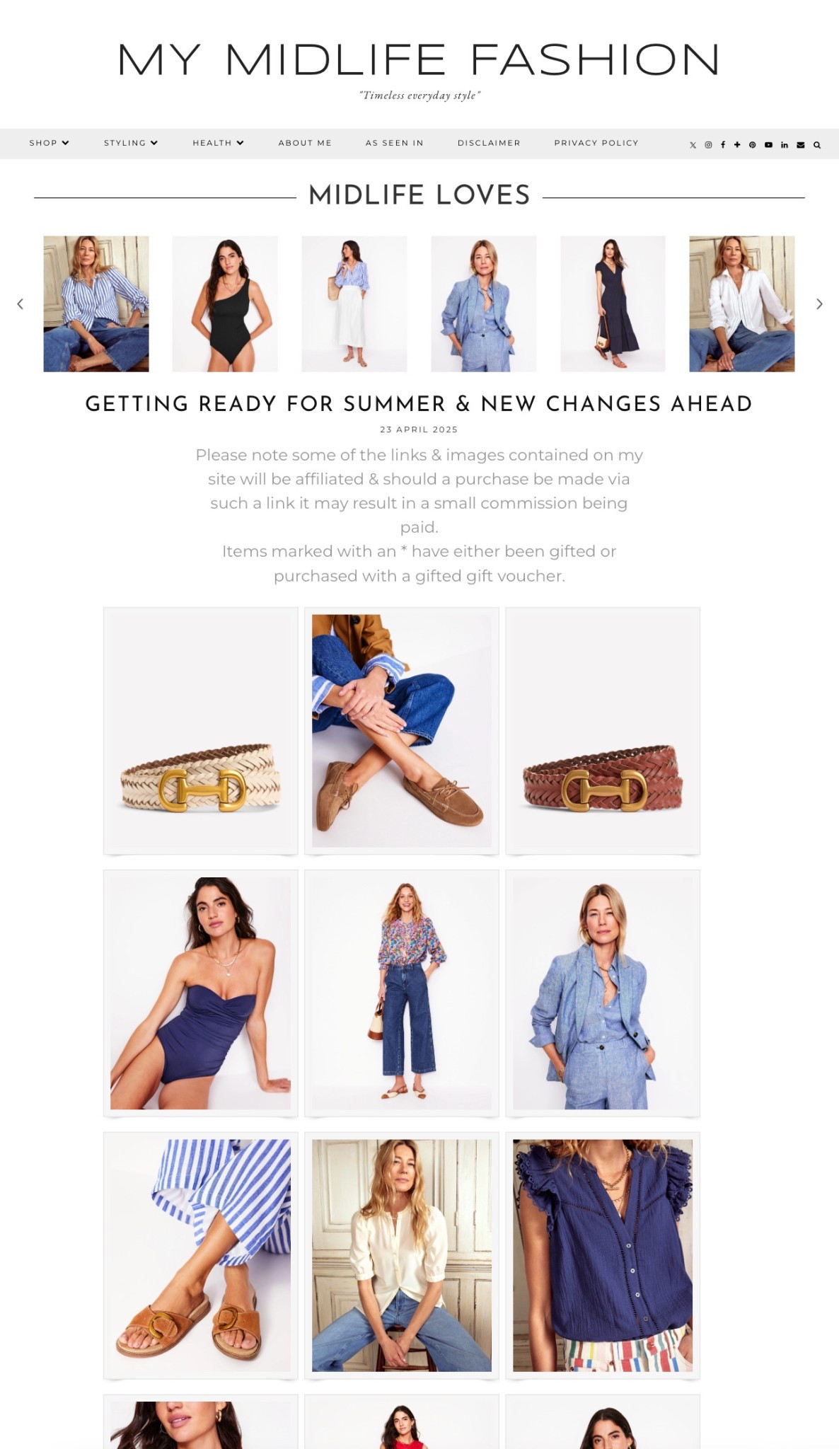 Summer finds now live https://www.mymidlifefashion.com/2025/04/getting-ready-for-summer-new-changes.html?m=0
#summer #summerfashion #summerstyle #midlife #over50 #mymidlifefashion #timelessstyle

#LTKsummer #LTKover50style #LTKuk