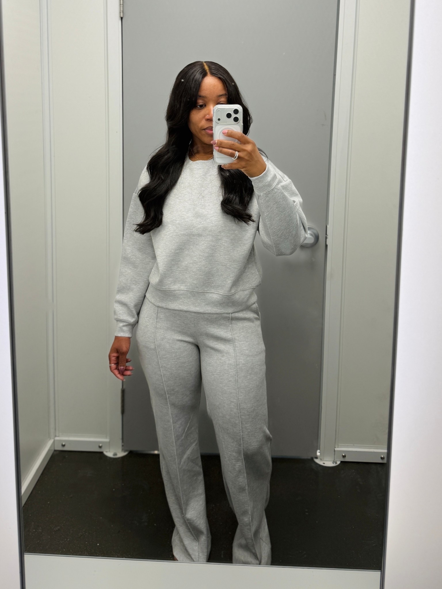 Perfect outfit for running errands or just to lounge in. I am wearing a size Xs in the bottoms(they do have stretch) and a Small in the top. Comes in different color options 

#LTKFindsUnder50 #LTKStyleTip