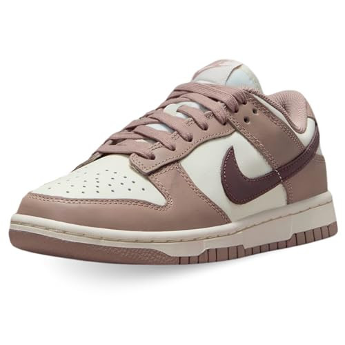 Nike DD1503-125 Dunk Low Womens Lifestyle Shoe - Sail/Plum Eclipse/Diffused Taupe | Amazon (US)