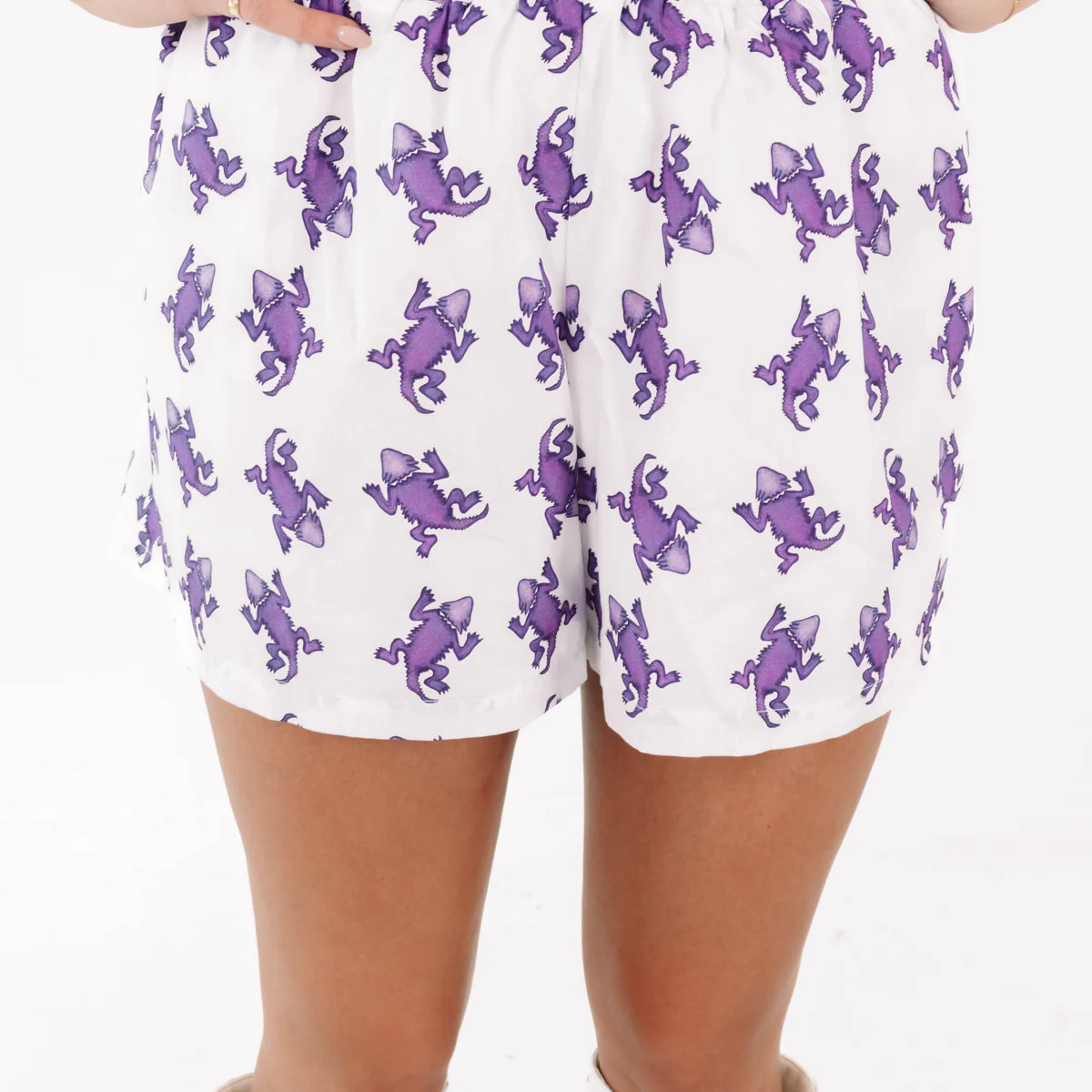 School Pride Shorts - Frogs | The Impeccable Pig