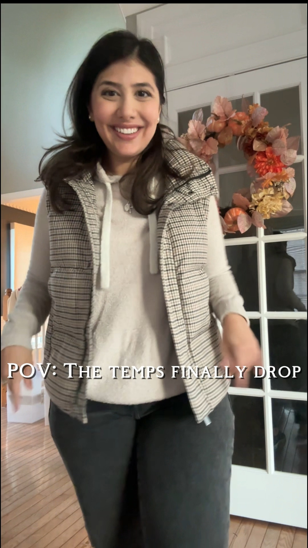 Did it snow in your neck of the woods today?! 

What a wild ride the northeast is…I was extra warm in my layers with this look. I did wear that last weekend, so I would’ve swapped the sneakers for lug boots had it been today. 

Let me tell you, though, if you’re in the market for Abercrombie jeans but they are out of your budget, DO NOT SLEEP on Old Navy’s curve line. I’ve been so impressed. Scored two for under $50. 

#LTKFindsUnder50 #LTKSaleAlert #LTKSeasonal