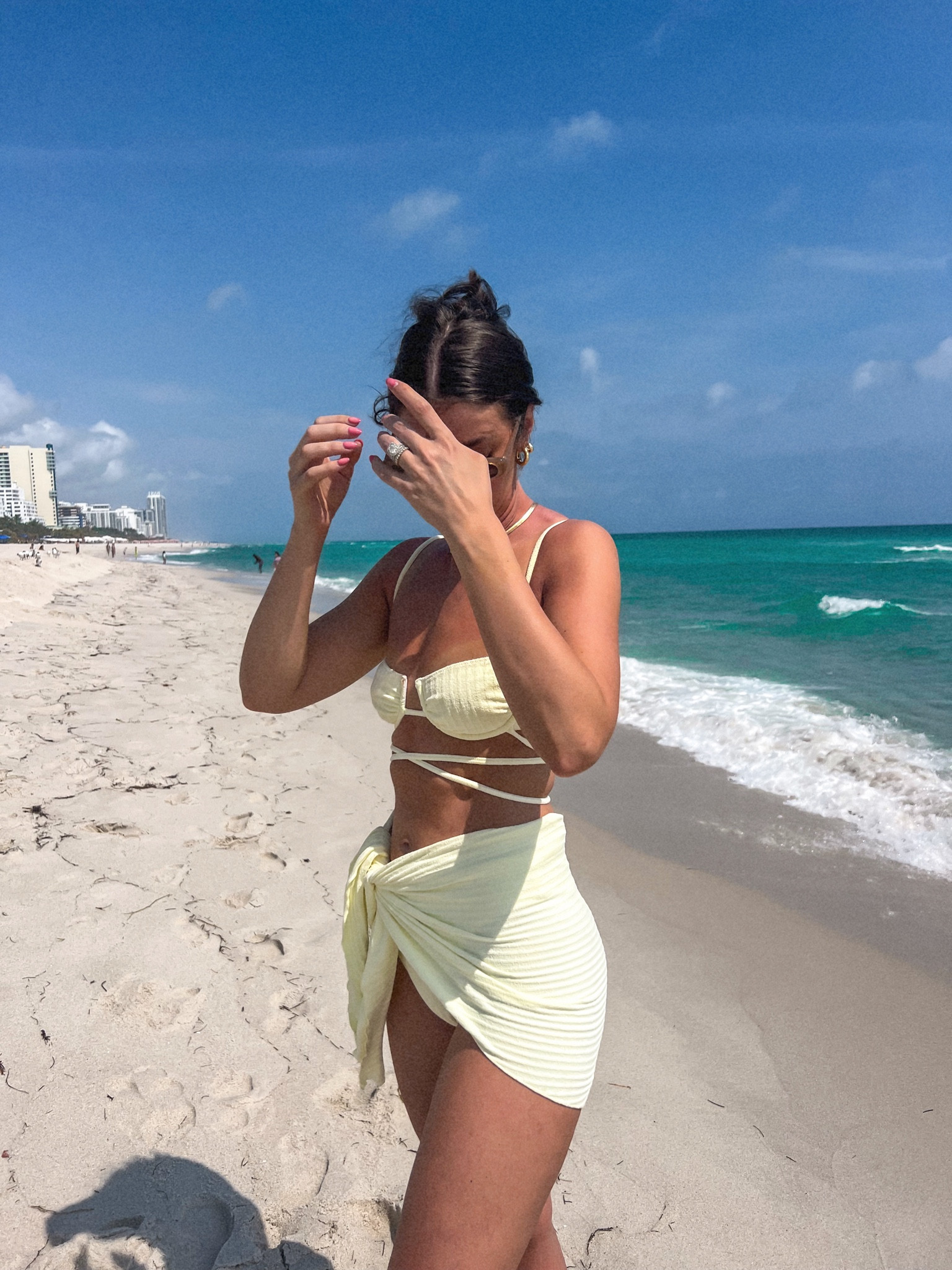 Perfect little resort wear swimsuit set! It’s a higher end set but lasts for forever and arguably has the best fit in my opinion. Love that they offer matching mommy and me options for your kids too!! Wearing a small in everything.

Swimsuit / bikini / resort / spring break / montce swim 

#LTKSpringSale #LTKfindsunder100 #LTKtravel