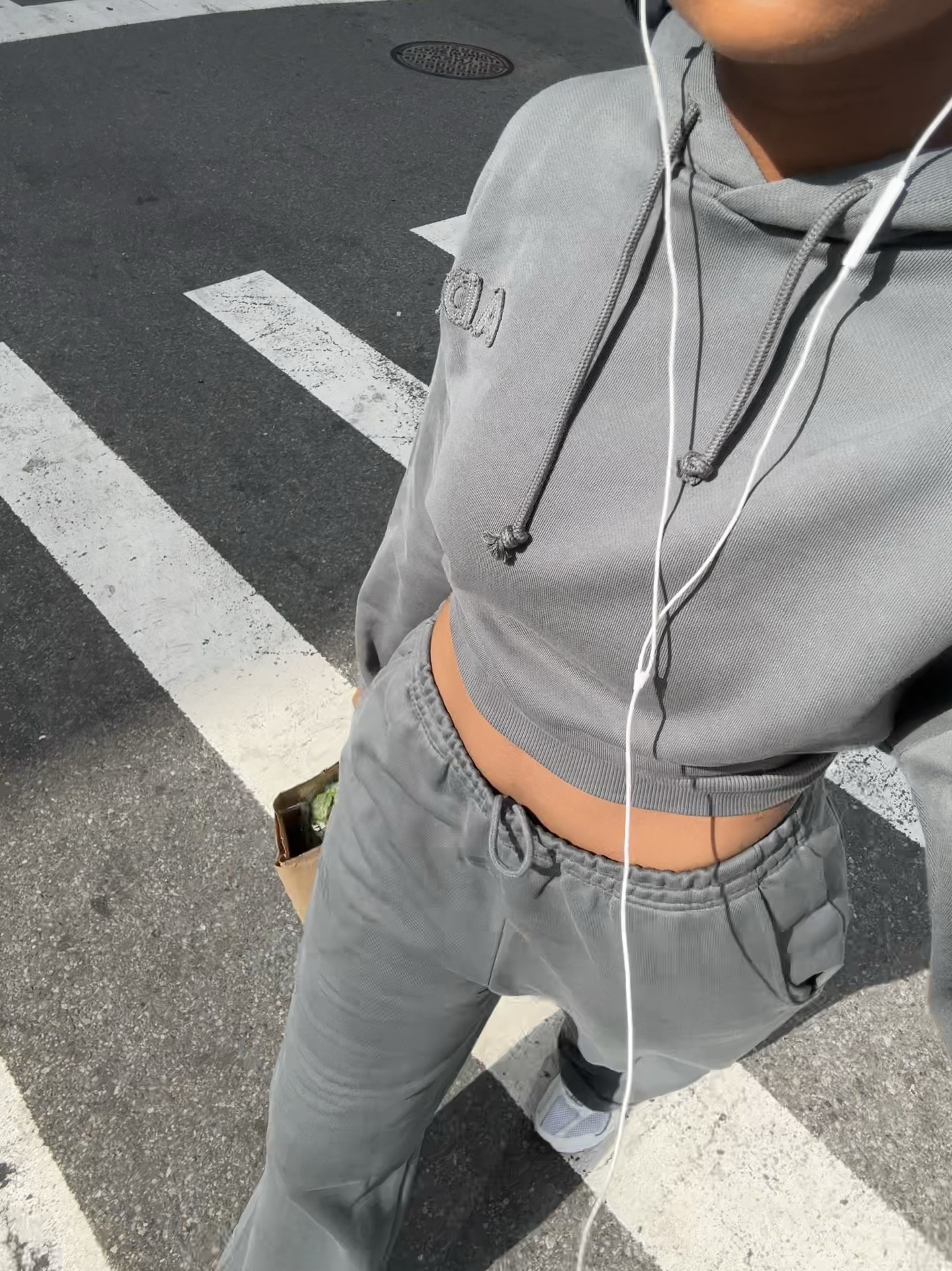 cutest sweatsuit that is perfect for fall weather! sized up to medium in the bottoms (VERY tall girl friendly) and paired with my new favorite sneakers for my 14 mile hot girl walk 🚶‍♀️👟

#LTKActive #LTKSeasonal #LTKFitness