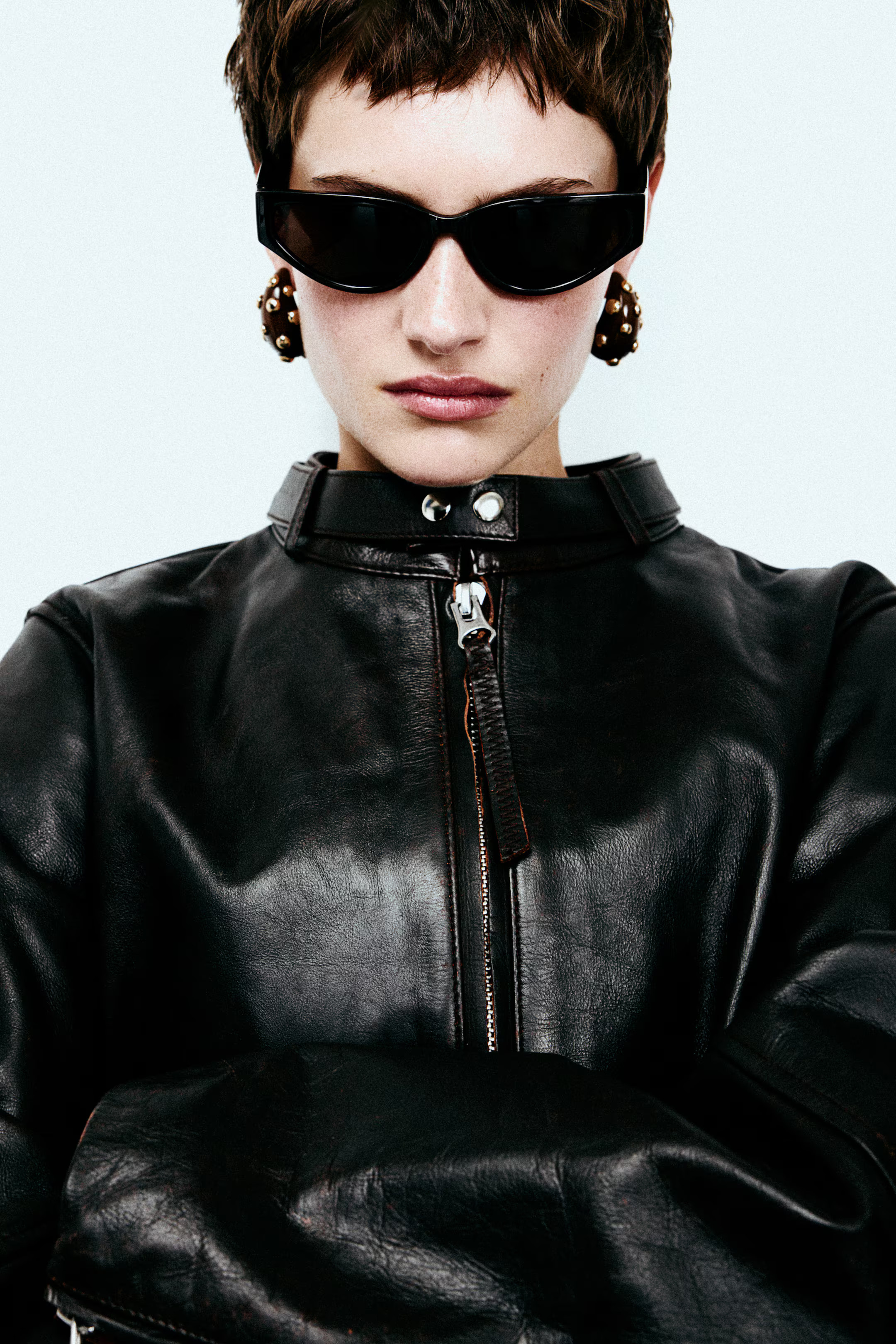 Studded Dome Earrings | H&M (US + CA)