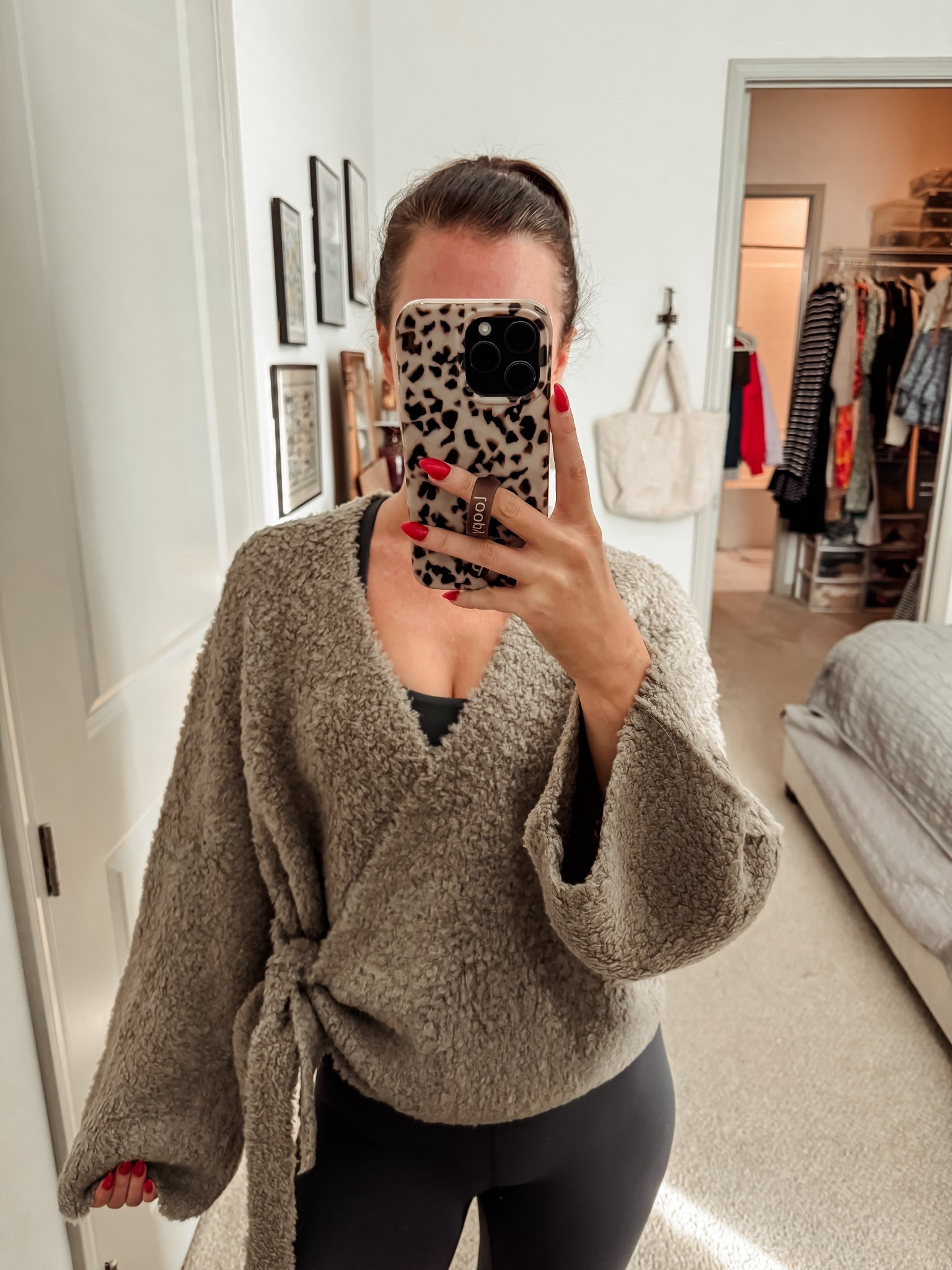 Wrap cardigan // dance cardigan // Pilates // yoga // under $100 // black Friday  // leggings // sports bra // Amazon finds 

#LTKActive #LTKfitnessgoals #LTKHoliday