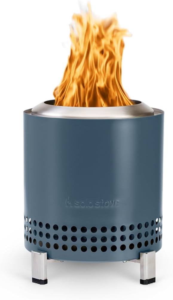 Solo Stove Mesa XL, 7 Inch Tabletop Fire Pit with Stand - Smokeless, Stainless Steel Fire Pit for... | Amazon (US)