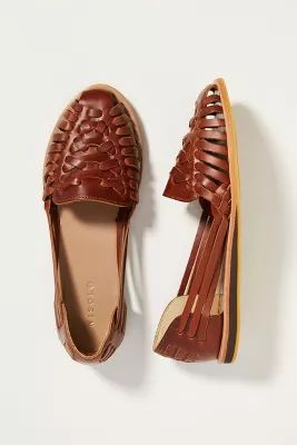 Nisolo Woven Leather Sandals | Anthropologie (US)