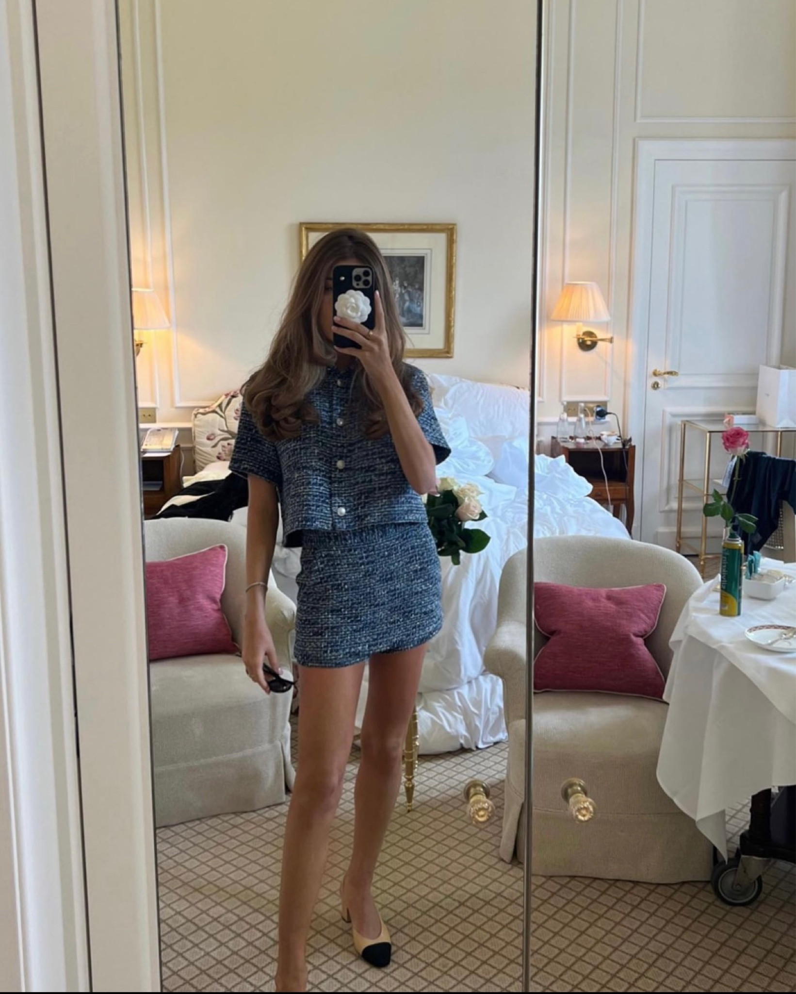 Maje Paris tweed shirt & skort set 💙
Coord, tweed, formal attire, work inspo, cute outfit, dressy outfit, summer style 

#LTKSeasonal #LTKeurope #LTKstyletip