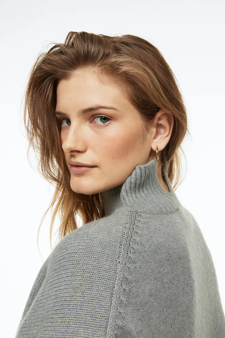 Oversized Turtleneck Sweater | H&M (US + CA)