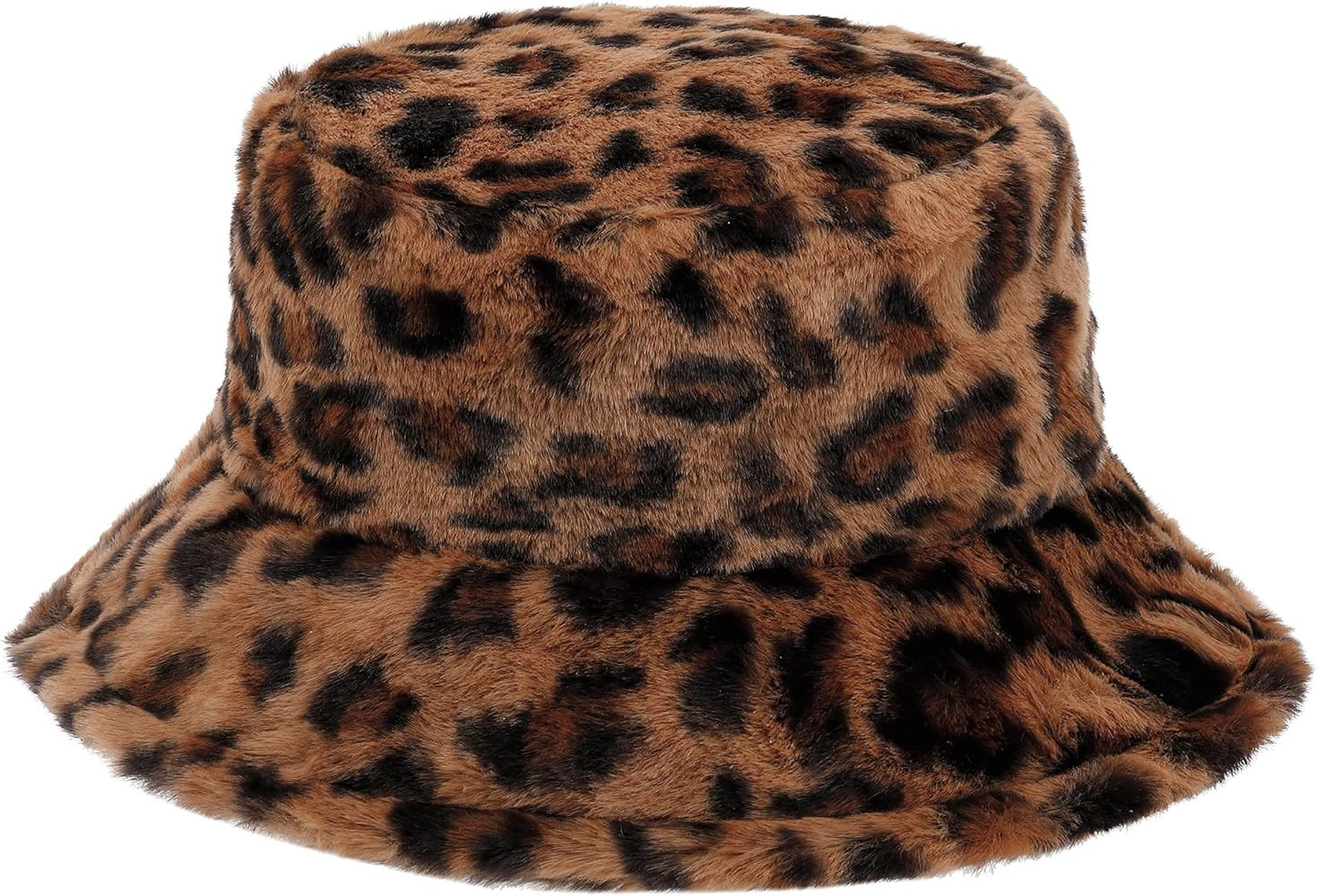 Mimfutu Winter Fuzzy Bucket Hat for Women Men, Warm Furry Fluffy Bucket Hats | Amazon (CA)