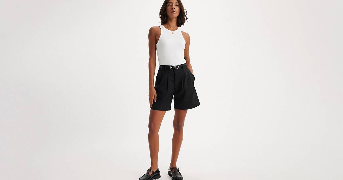Pleated Women's Trouser Shorts | LEVI'S (US)