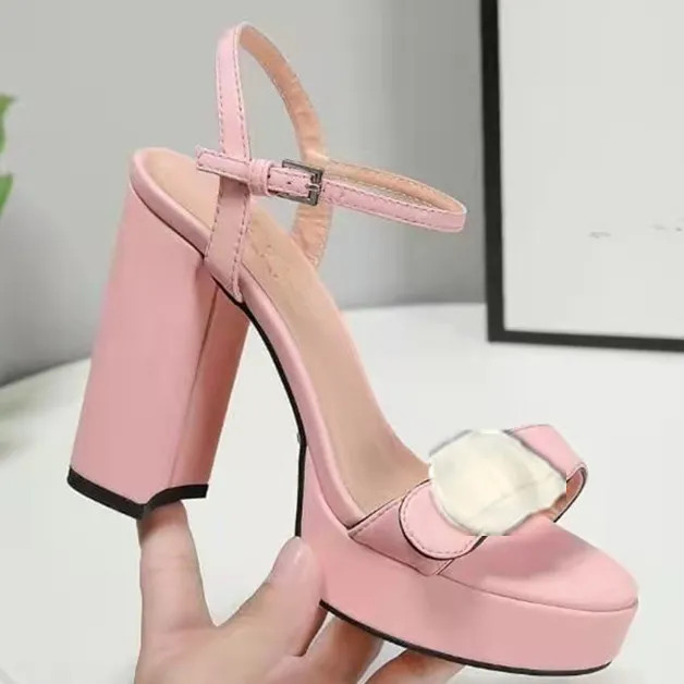 mid-heel 12cm women designer sandals high heels Sexy sandals New Luxury high Heels Leather sandal... | DHGate