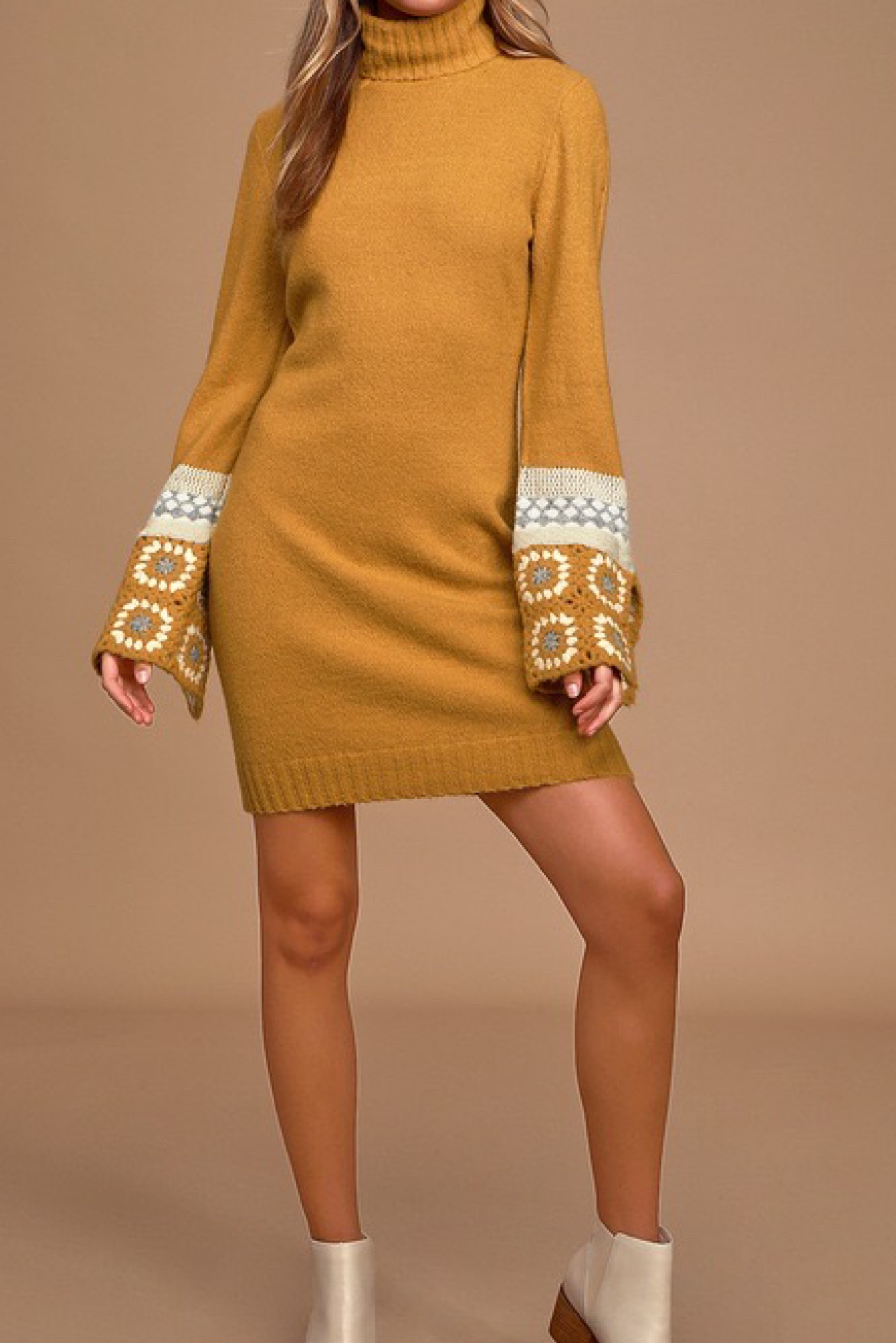 Groovy sweater dress 

#LTKSeasonal #LTKU #LTKstyletip