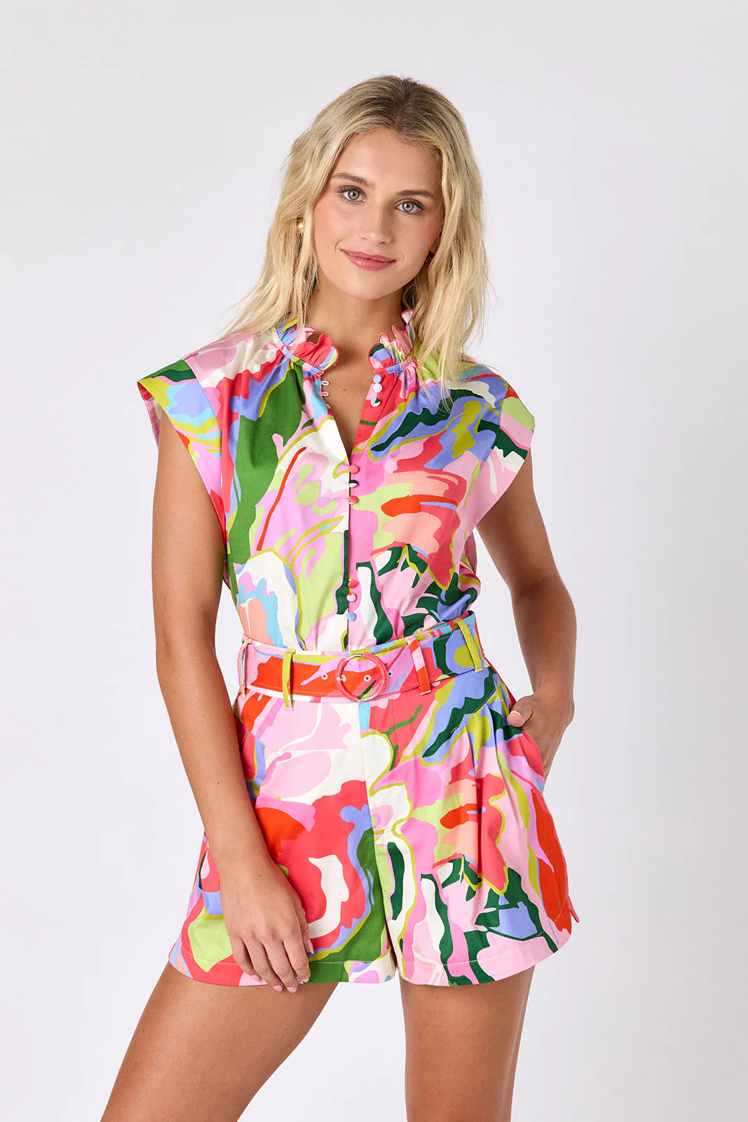 Lettie Short with Tailored Fit & Elastic Waistband | CROSBY by Mollie Burch | CROSBY by Mollie Burch