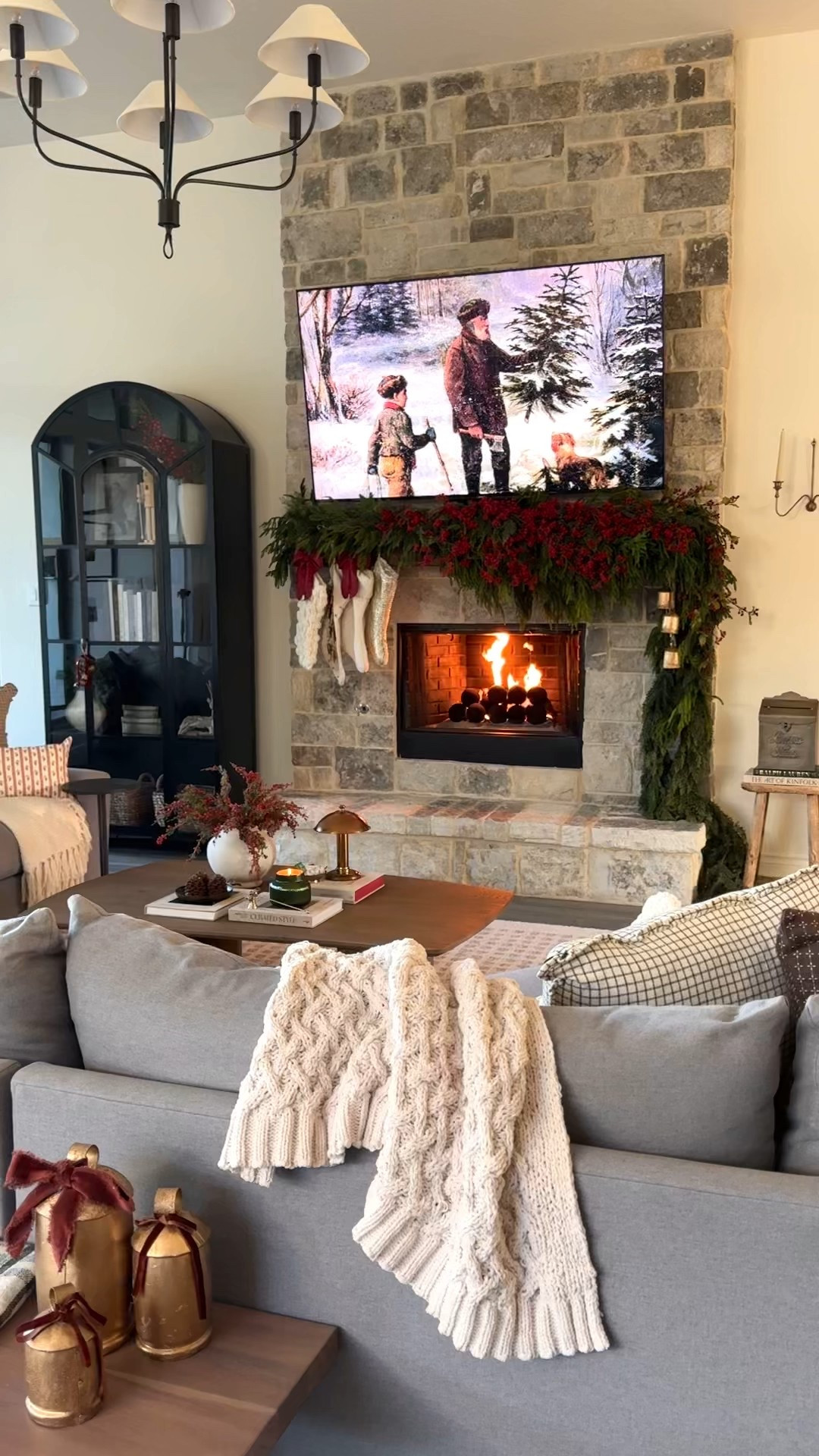 Our fireplace feels the absolute coziest this time of year! 

Christmas fireplace | Garland | holiday living room 

#LTKSeasonal #LTKHome #LTKHoliday