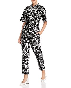 La Vie Rebecca Taylor Short-Sleeve Printed Cotton Jumpsuit | Bloomingdale's (US)