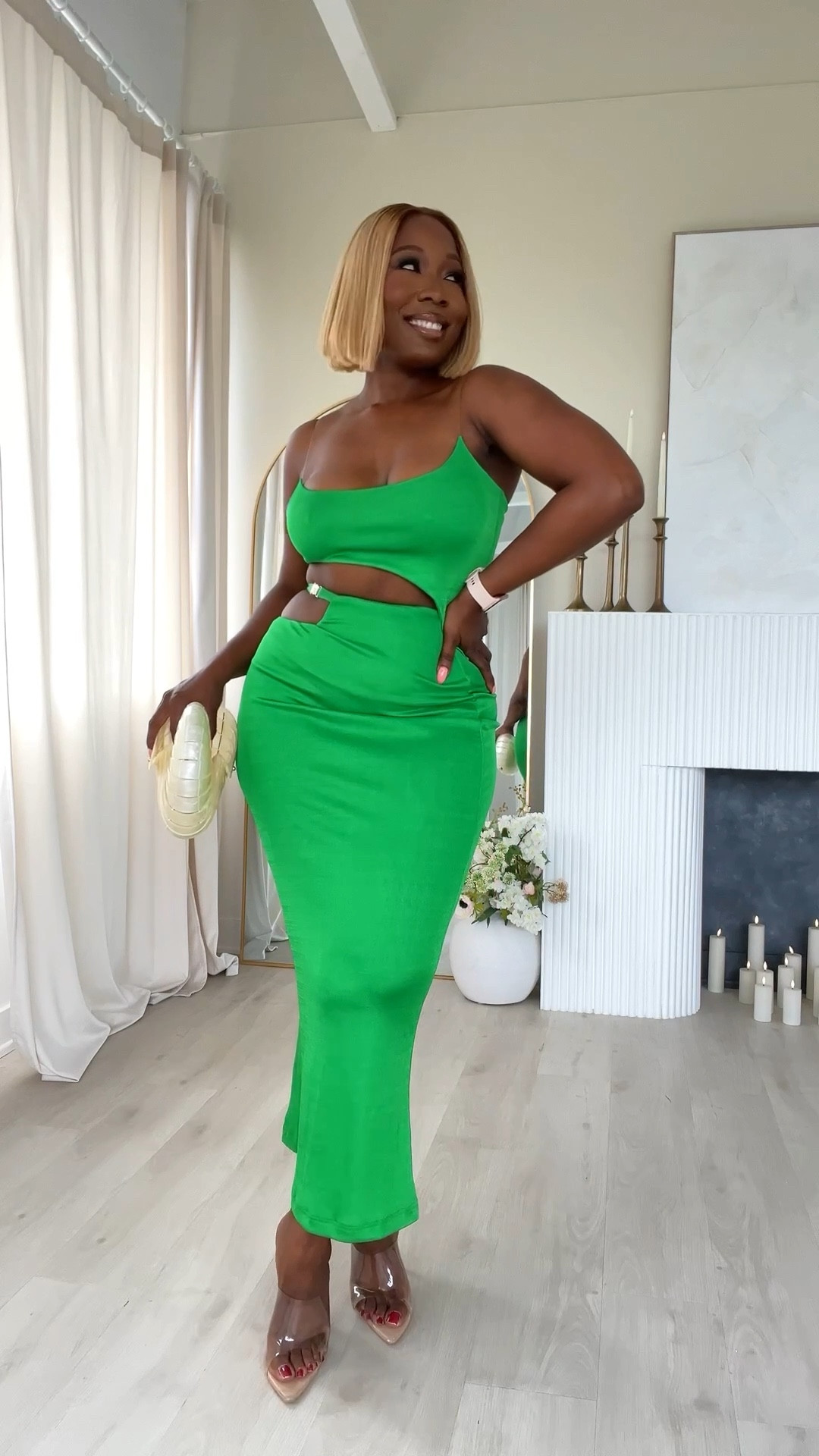 Looking like the money that’s not yet in my account 🤭🙏🏿💚
This set is for the grown & sexy. I’m wearing a medium top and large skirt.

#LTKStyleTip #LTKMidsize #LTKVideo