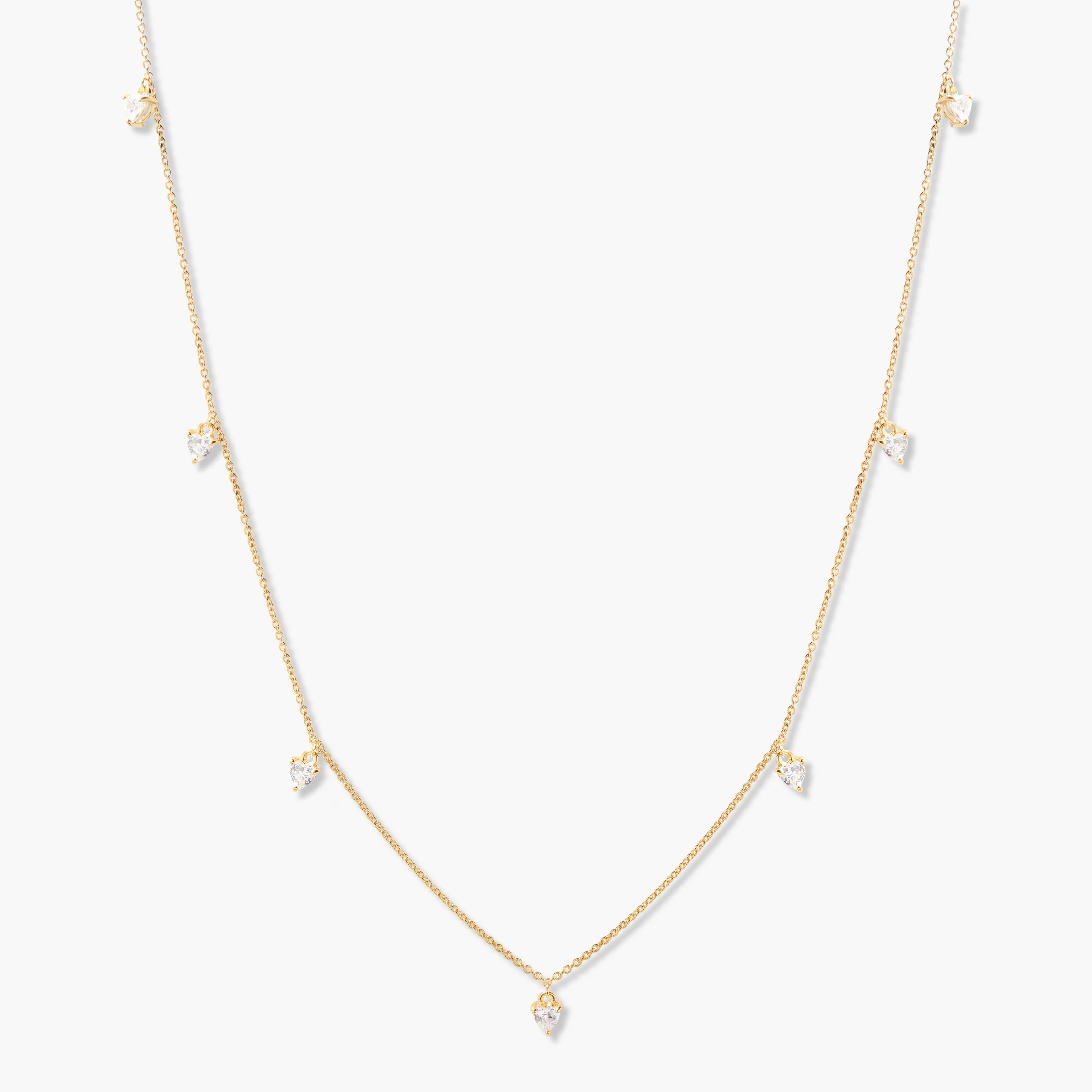 Everleigh Gold Vermeil Heart Necklace | Brook and York