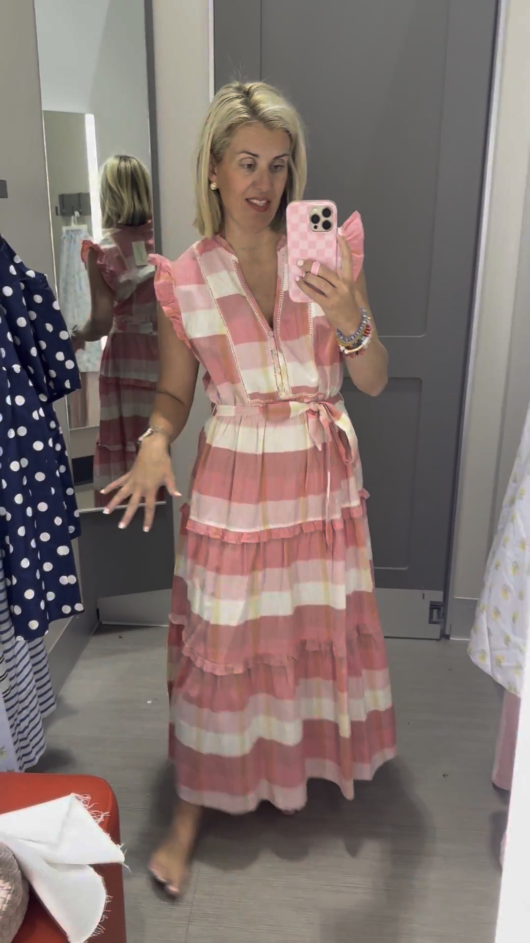 Wow, Tar-jay you’ve outdone done yourself with this one! I’m in medium but just ordered size small stat! This is gorgeous! ￼

 *Use my code Catherine20 at A+B
 *Use code Mixandmatchmadness at Loopy

#LTKOver40 #LTKSeasonal #LTKdayinmylife