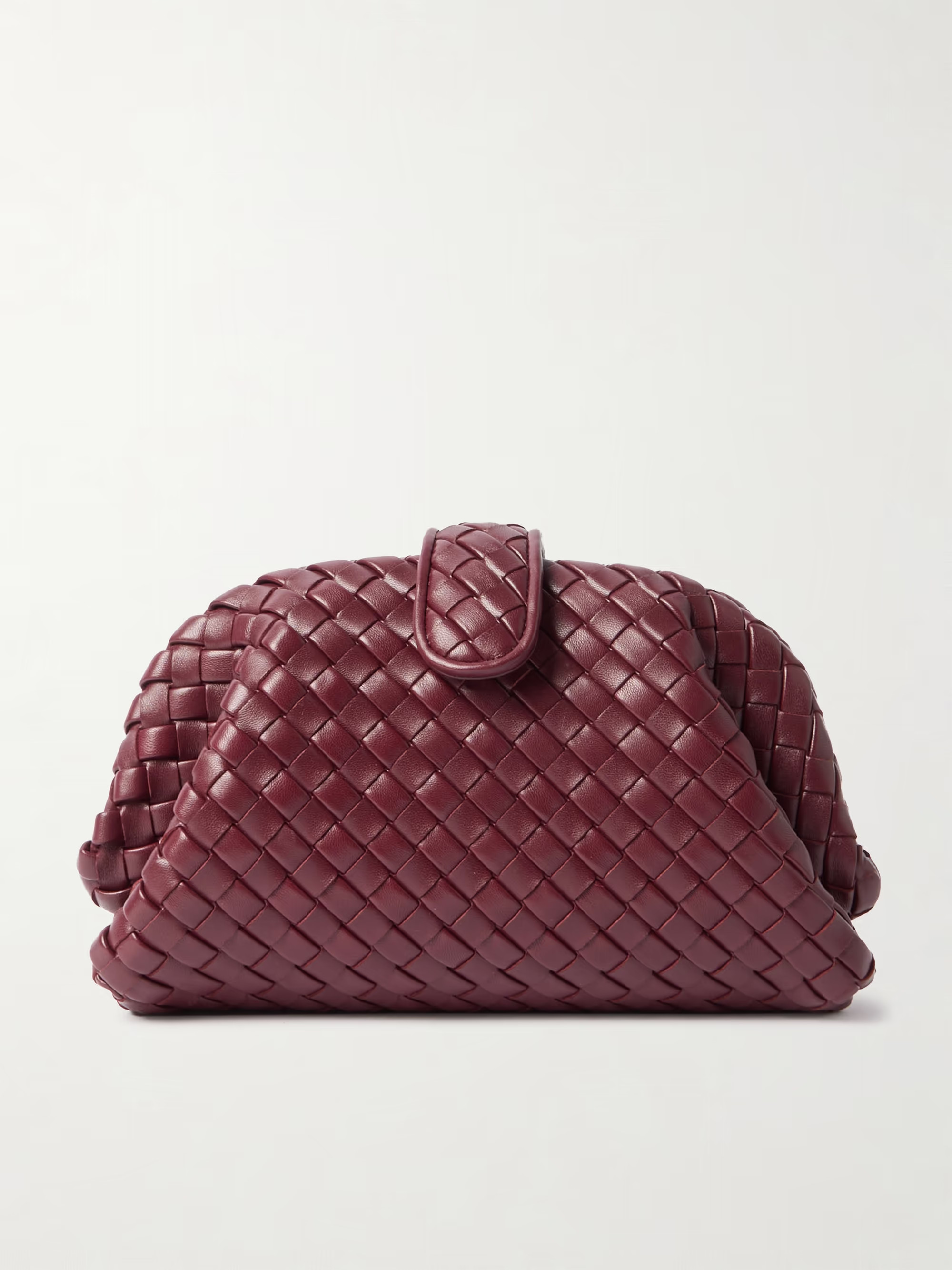 Lauren 1980 small intrecciato leather clutch | NET-A-PORTER (US)