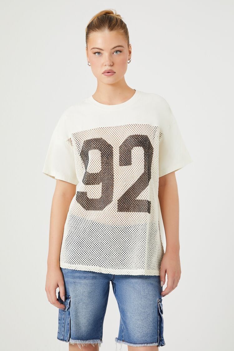 Mesh 92 Graphic Tee | Forever 21