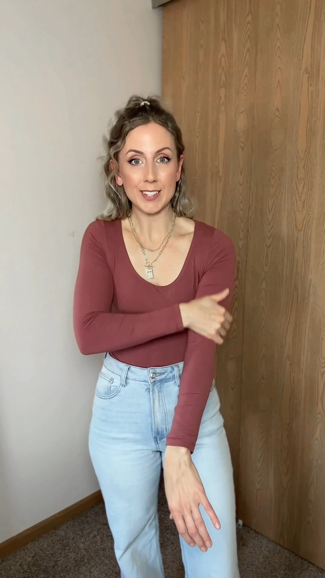 Buttery soft bodysuit from Pumiey is so comfortable and flattering. 

#LTKmomlife #LTKootd #LTKFindsUnder50
