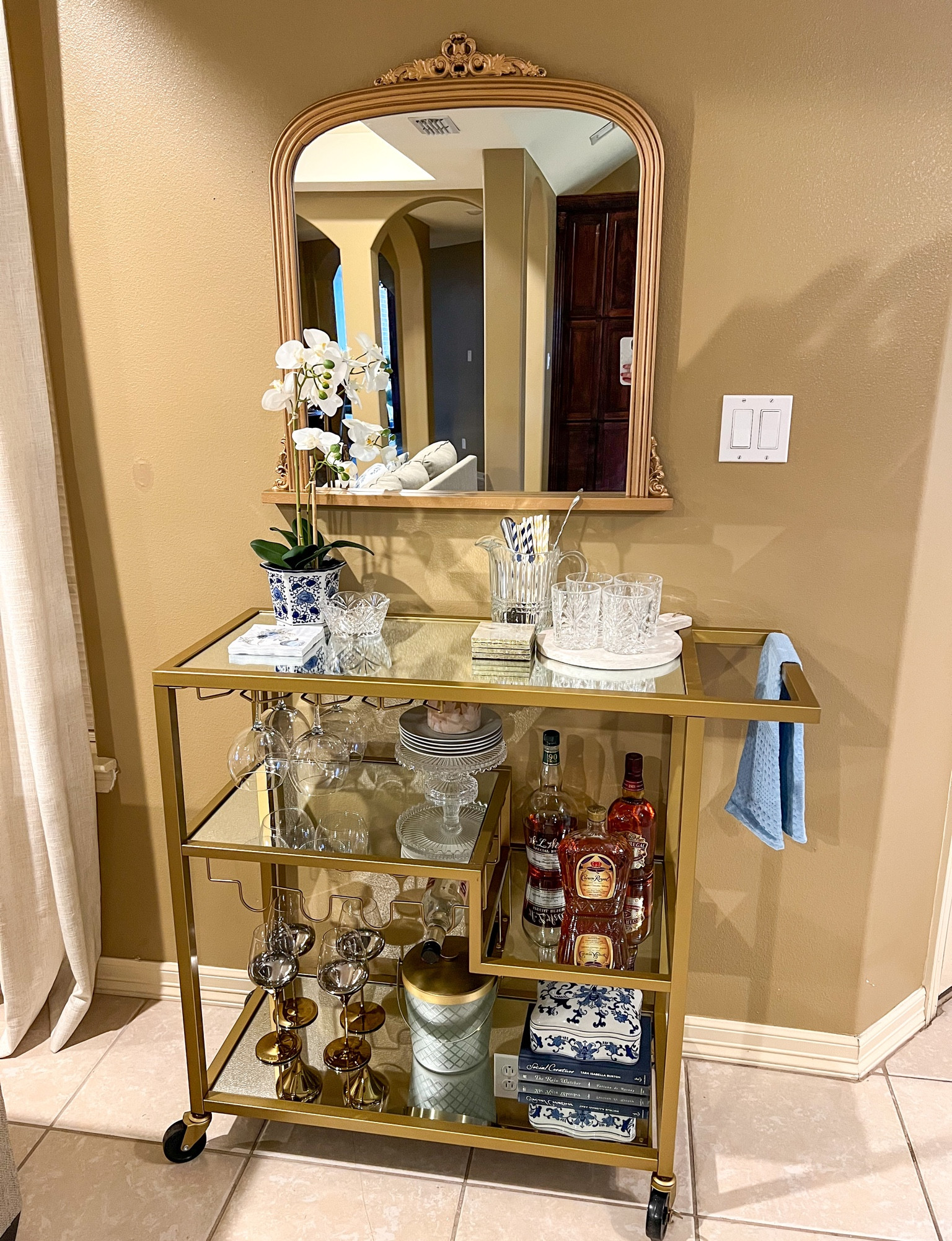 ON SALE
Bar cart
Gold
Wayfair 
3 tier
Affordable 
With wheels
Mirrored
Accessories 
Decor
Chinoiserie 
Wine glasses

#LTKhome #LTKSeasonal #LTKsalealert