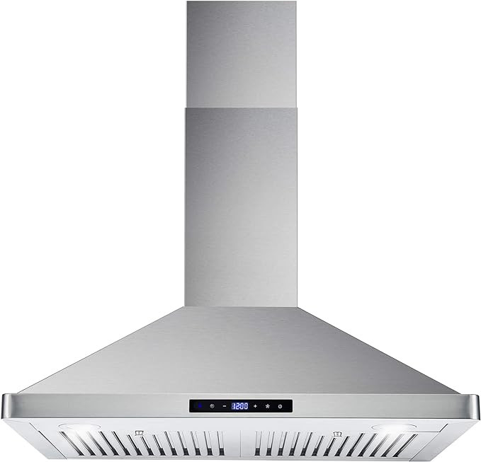 COSMO COS-63175S Wall Mount Range Hood with Ducted Convertible Ductless (No Kit Included), Ceilin... | Amazon (US)
