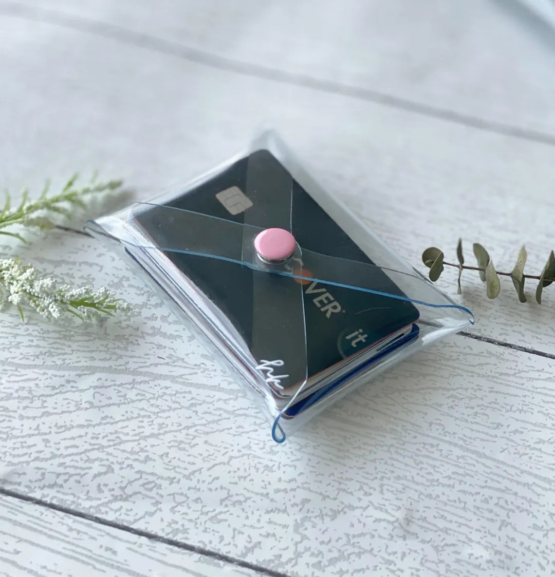 Clear Mini Compact pouch. Clear your clutter! stylish, clear pouches perfect for travel and daily... | Etsy (US)