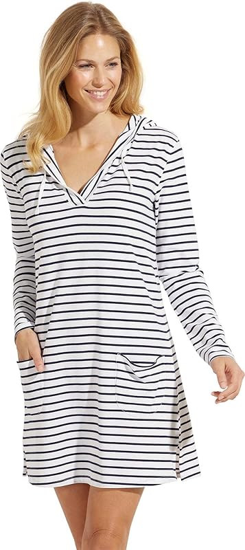 Coolibar UPF 50+ Women's Catalina Beach Cover-Up Dress - Sun Protective | Amazon (US)
