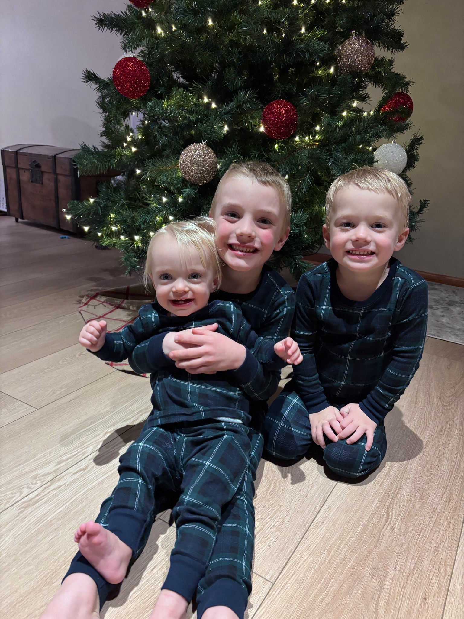 One of my favorite Christmas traditions is to get us all matching jams. 🎄our elf brought them for the kids when he came back 🥰

#LTKHoliday #LTKootd #LTKdayinmylife