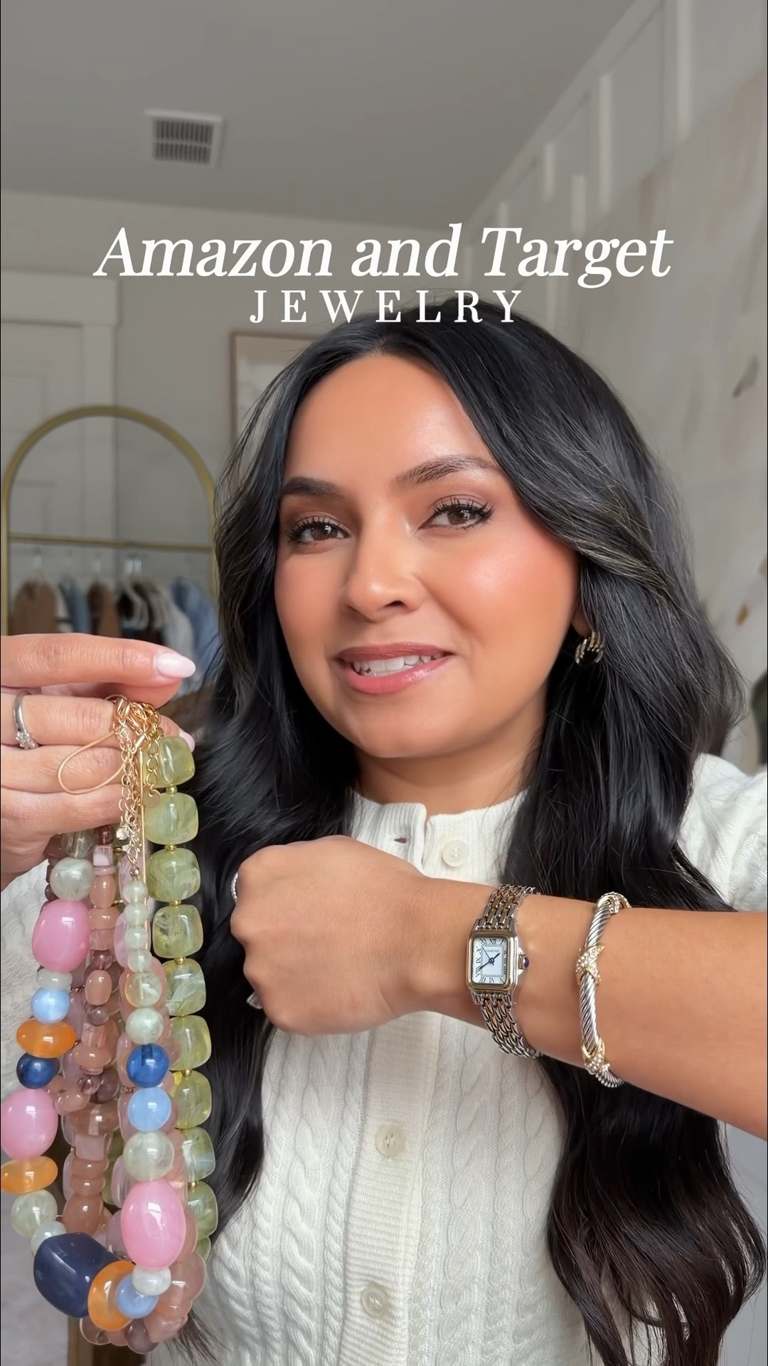 Amazon and Target Jewelry that looks designer!
Sweater size xxs - TTS 

You would never guess these are Amazon + Target finds…the quality, the shine, the layering potential?? So good. I’ve been reaching for these nonstop lately! They instantly elevate even the simplest outfit.

Affordable, chic, and perfect for everyday ✨

#amazonfinds #targetstyle #affordablejewelry #everydaystyle #jewelrylayering

#LTKSaleAlert #LTKgrwm #LTKPetite