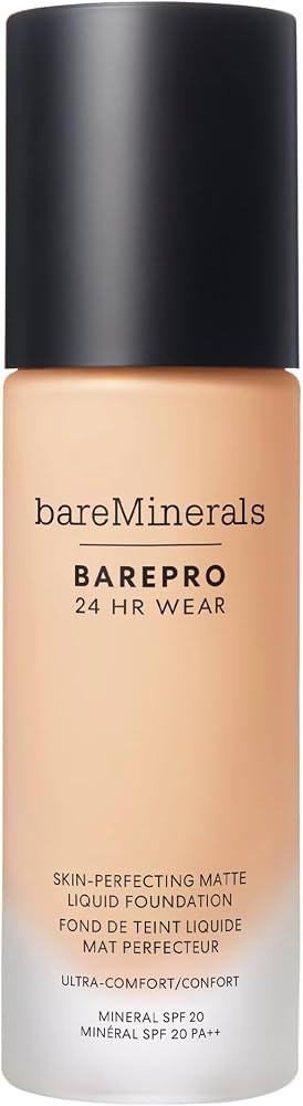 bareMinerals Barepro Performance Wear Liquid Foundation SPF 20, Breathable Makeup for Face, Full ... | Amazon (US)