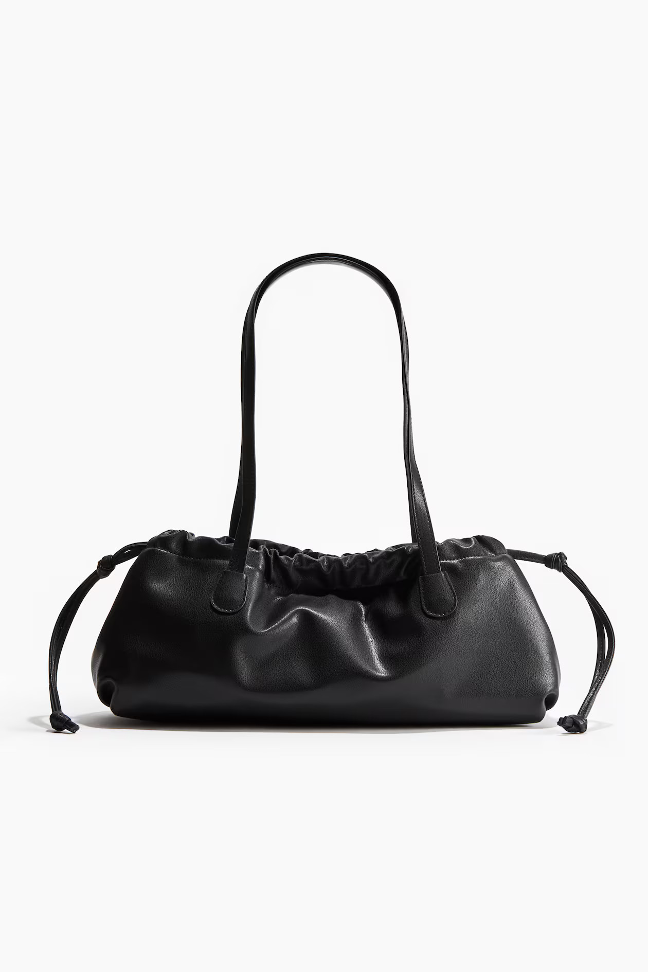 Drawstring-detail shoulder bag - Negro - MUJER | H&M ES | H&M (FR, IT, ES, PT, BE)